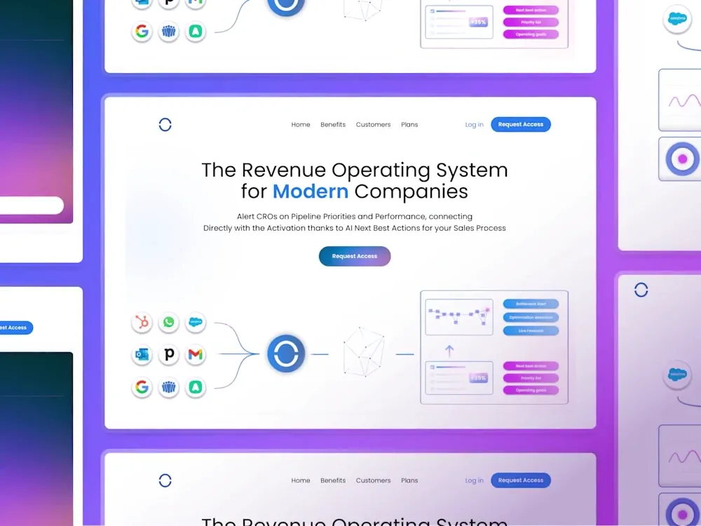 Osmo — AI SaaS website designed and built by Tanish Mittal