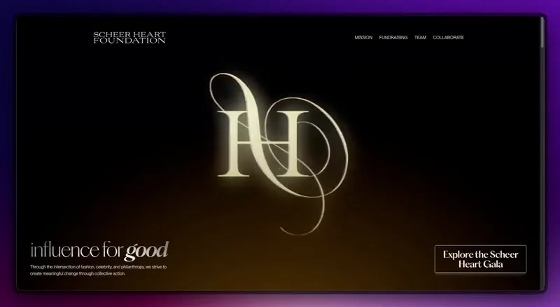 Scheer Heart — Nonprofit website designed and built by Tanish Mittal